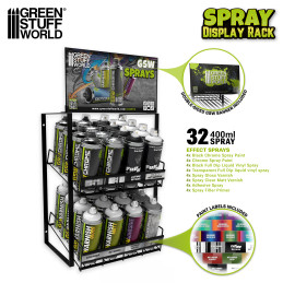 Spray Effects Retail Display Stand (32 Sprays)