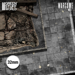 Neoprenmatte 120x120cm Ground Zero District