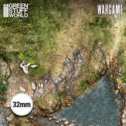 Neoprene Mat 4x4' Duskriver Meadows (120x120cm)