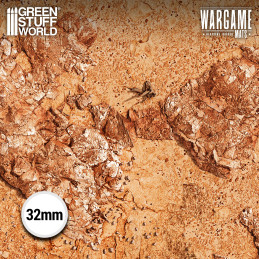 Tapis néoprène 120x120cm Dreadrock Badlands