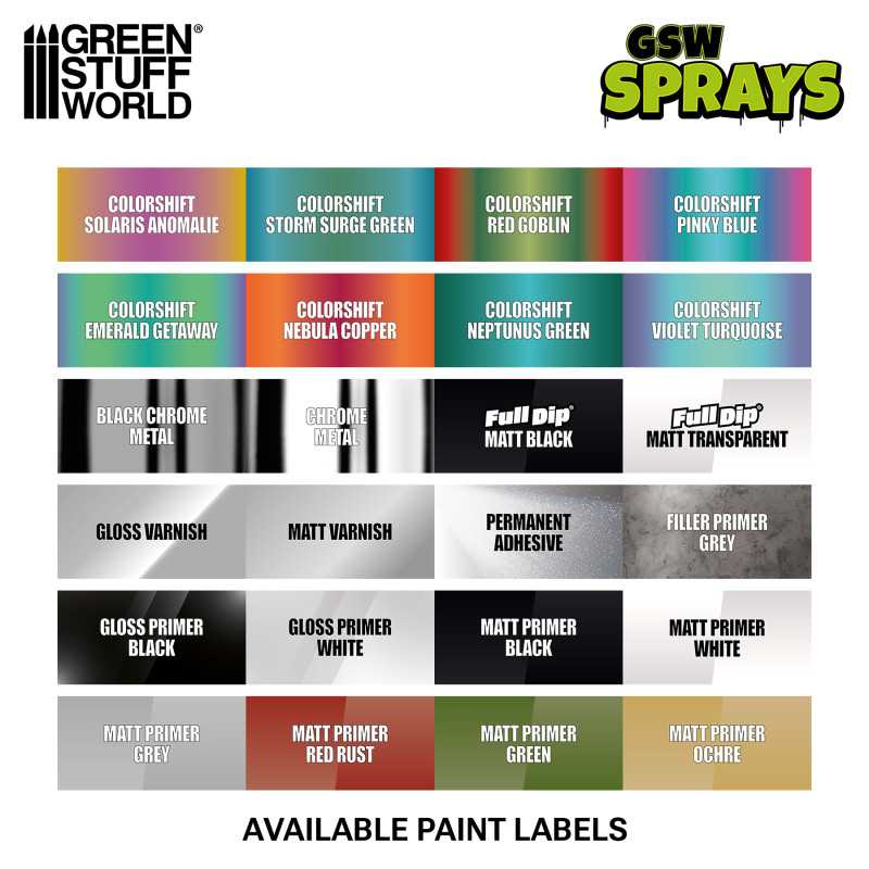 GSW SPRAY Display Rack - Shop Display - GSW