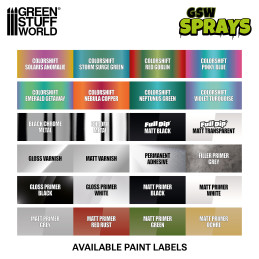 Spray Primer Retail Display Stand