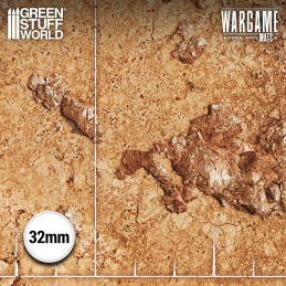 Neoprene Mat 44x60" Dreadrock Badlands with deployment lines