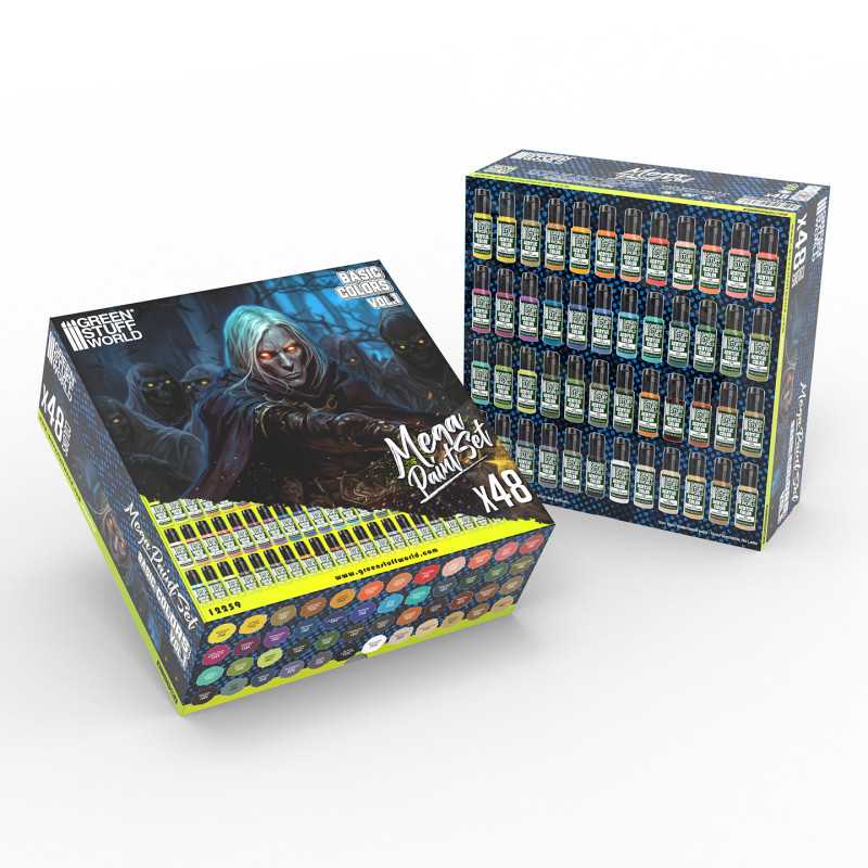 Basic Mega Paint Set - Vol. 1.0 | Model Paint Sets Basic Mega Paint Set - Vol. 1.0 | Model Paint Sets