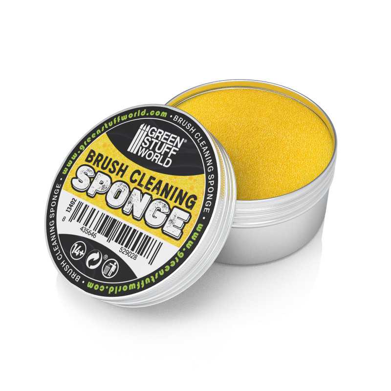 Brush cleaning sponge Brush cleaning sponge