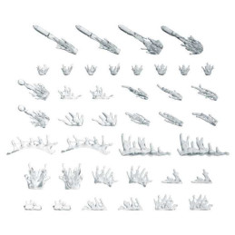 Set imprimé en 3D - Effet d'éclaboussures de sang