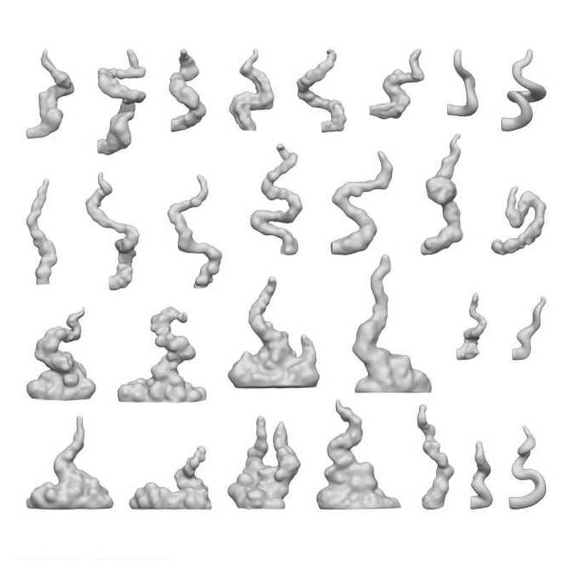 Set impreso en 3D - Efecto Humo Set impreso en 3D - Efecto Humo