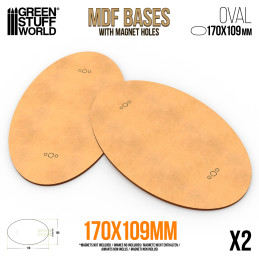 Basi MDF - Ovali 170x109mm