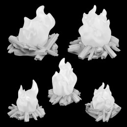 Campfires for 3mm LEDs 1:48-1-35