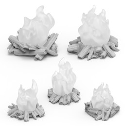 Feux de camp pour LEDs 3 mm 1:48-1:35