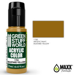 Acrylic Color MUSTARD YELLOW