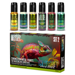 Chameleon Acrylic Paint Set 2 | Chameleon Paints