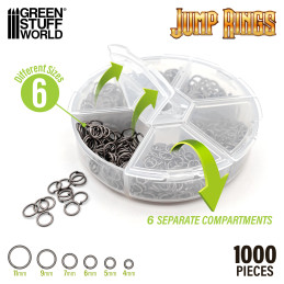 Open Jump Rings Box | Jumplink Rings Mix