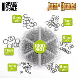 Open Jump Rings Box | Jumplink Rings Mix