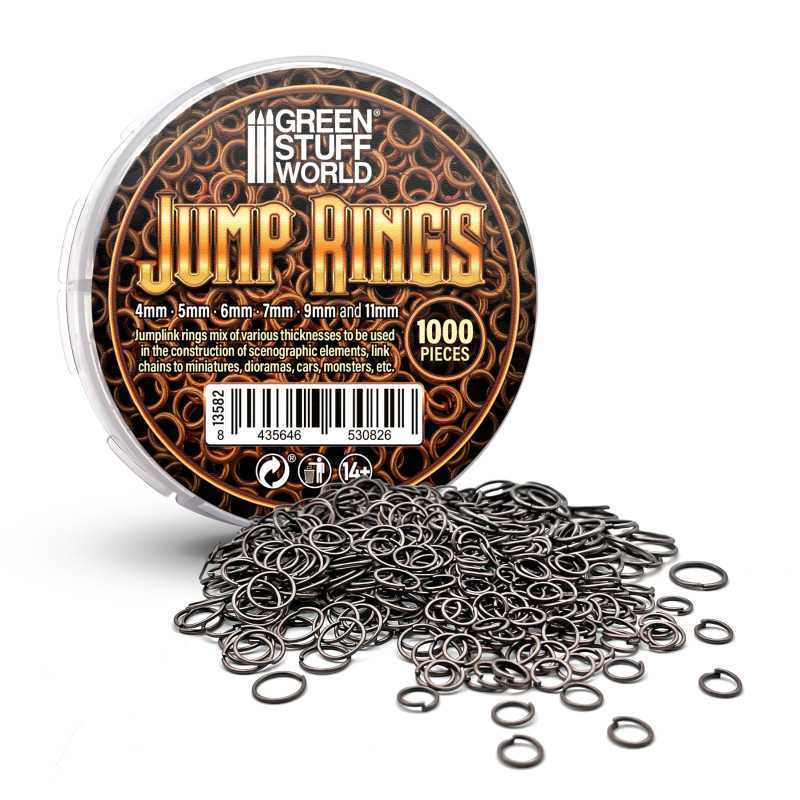 Open Jump Rings Box | Jumplink Rings Mix Open Jump Rings Box | Jumplink Rings Mix