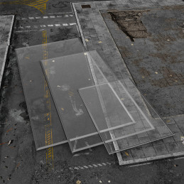 Glasspack Footprints compatibles con Warhammer 40k