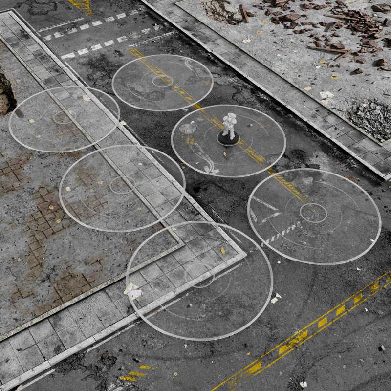 Marcadores de Objetivos 40k compatibles con Warhammer 40k