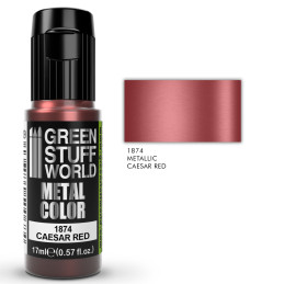 Metallische Farbe CAESAR RED | Metall farben