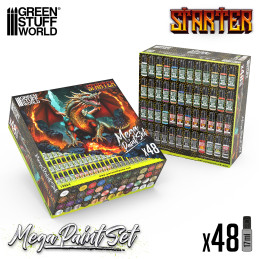 Starter-Farben-Mega-Set | Acrylfarben set