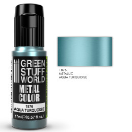 Metallic Paint AQUA TURQUOISE | Metallic Paints