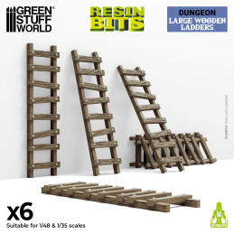 Grandes échelles en bois 1:48-1:35