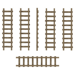 Piccole scale in legno 1:48-1:35