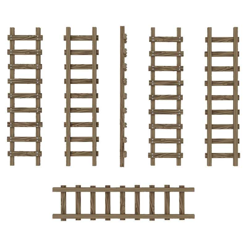 Piccole scale in legno 1:48-1:35