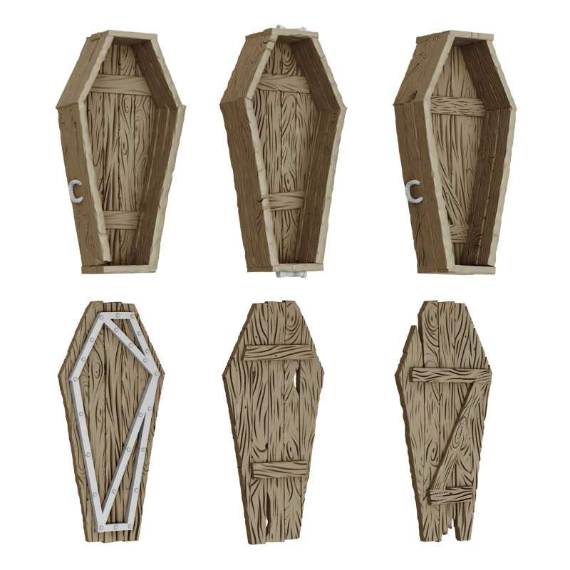 Bare di Legno da Dungeon | Cofanetti di legno 1:48