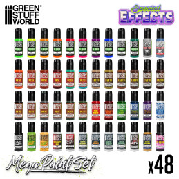 Spezialeffektfarbe Mega Set | Acrylfarben set
