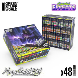 Spezialeffektfarbe Mega Set | Acrylfarben set