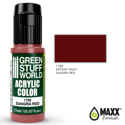 Acrylfarben SANGRIA RED | Acryl farben