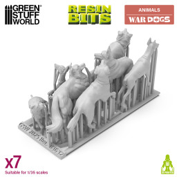 War Dogs 1:35 | Animal resin bits