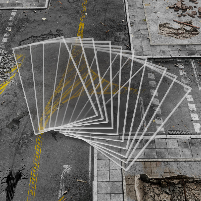Glasspack Footprints WTC básicos compatibles con Warhammer 40k