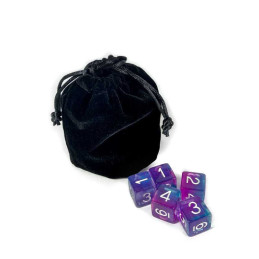 Pochette en Velours - Noir | Boîtes et Pochettes