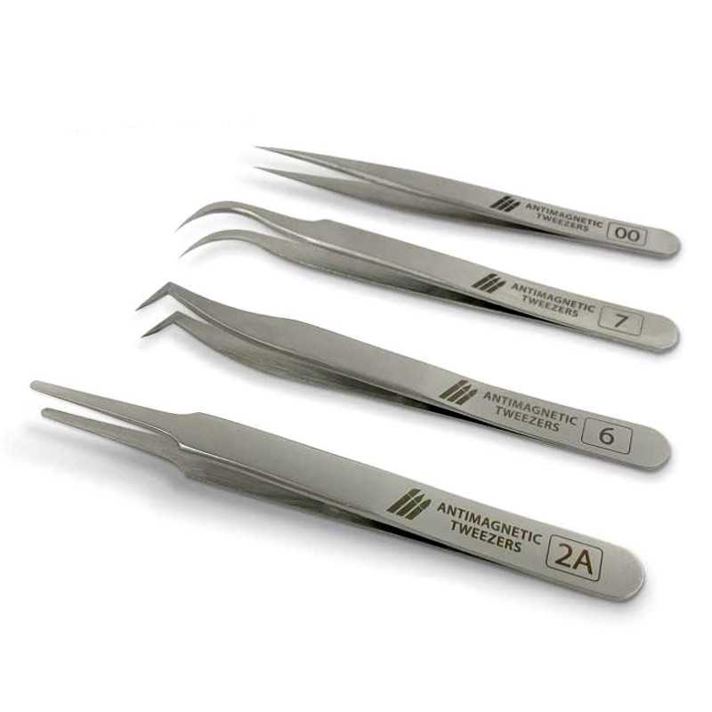 Anti-magnetic modeling tweezers Anti-magnetic modeling tweezers