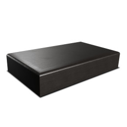 Base de Madera Rectangular 25x15 cm | Pedestales Cuadrados