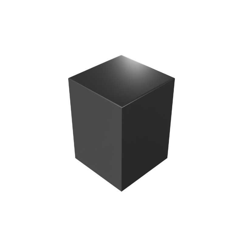 Piedistallo Cubo Quadrato 3x3 cm