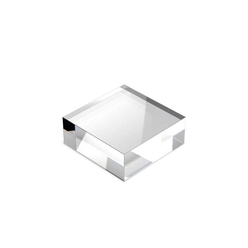 Acrylic Display Block 60x60x15mm | Acrylic plexiglas stand Acrylic Display Block 60x60x15mm | Acrylic plexiglas stand