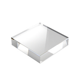 Acrylic Display Block 100x100x15mm | Acrylic plexiglas stand