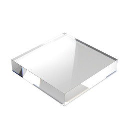 Acrylic Display Block 120x120x15mm | Acrylic plexiglas stand