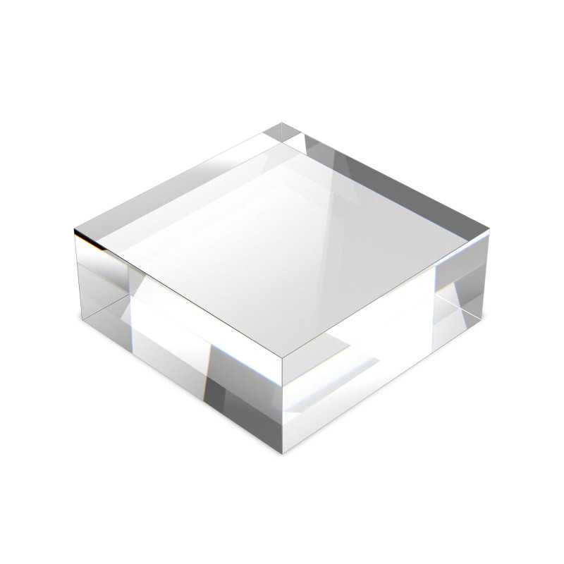 Acrylic Display Block 100x100x30mm | Acrylic plexiglas Acrylic Display Block 100x100x30mm | Acrylic plexiglas