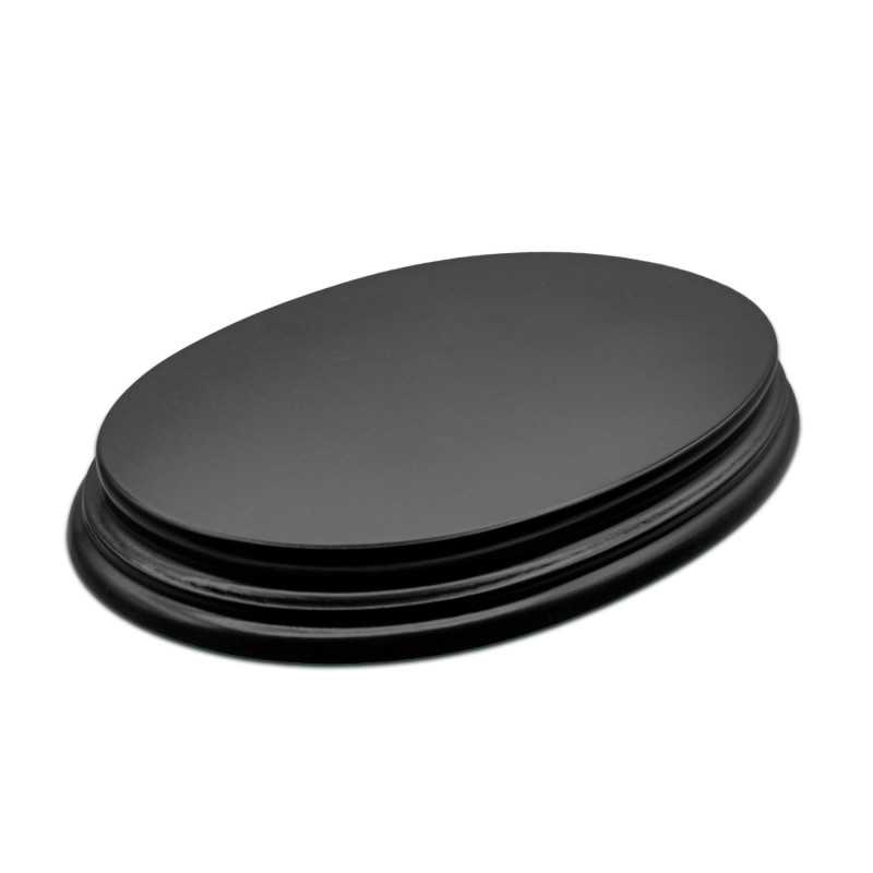 Ovaler Ausstellungssockel 17x11 cm | Ovale Holzsockel Ovaler Ausstellungssockel 17x11 cm | Ovale Holzsockel