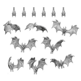 Vampire Bats Resin Set 1:48 | Giant Vampire Bats