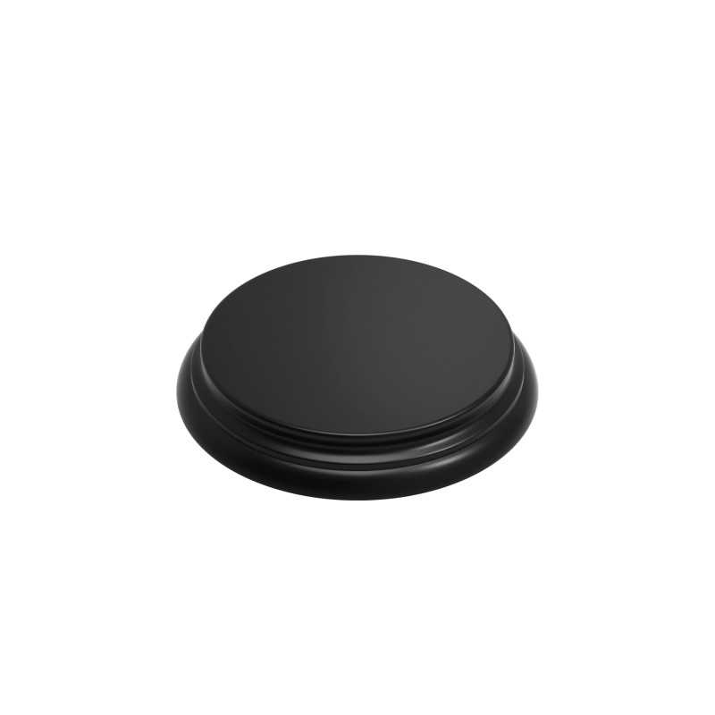 Round Wood display bases 10 cm Black | Wood display bases Round Wood display bases 10 cm Black | Wood display bases