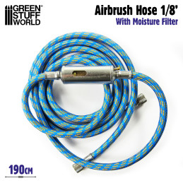 Airbrush Fabric Hose with Humidity Filter