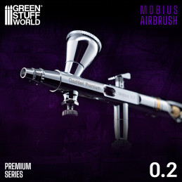 Aérographe Mobius GHPM Premium Series 0,2 mm