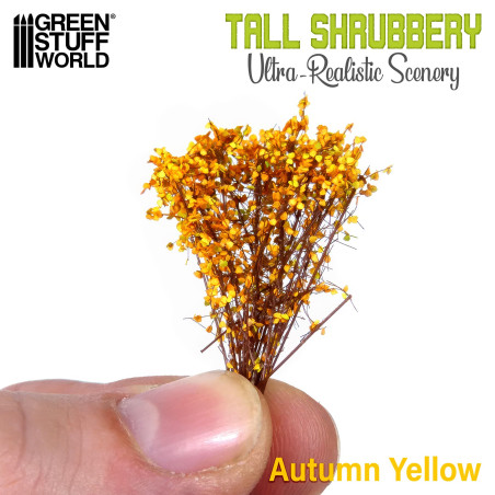Végétation Pour Maquette/Diorama - Tall Shrubbery Autumn Purple - Green Stuff World