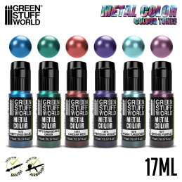 Acrylfarben metallic set - Farbig | Metall farben