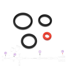 Mobius Airbrush Black O-Rings by Gaahleri
