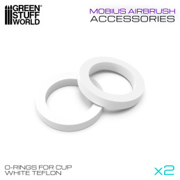 O-Rings for the Mobius Airbrush Paint Cup by Gaahleri
